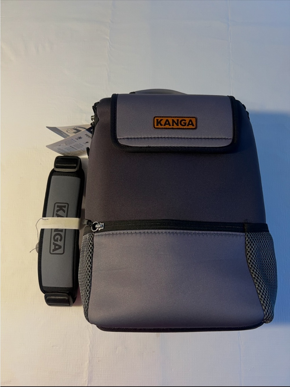 Kanga Midnight Blue Cooler bag with Front Zip Pocket